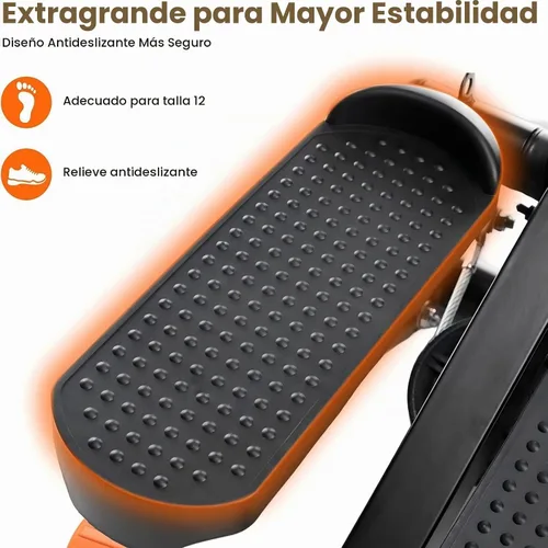Vista 2 de Máquina elíptica debajo del escritorio con control remoto