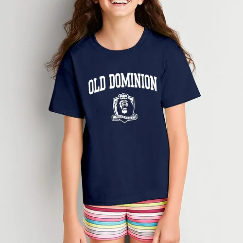Vista 594 de NCAA Arch Logo, camiseta juvenil color del equipo, universidad - universidad