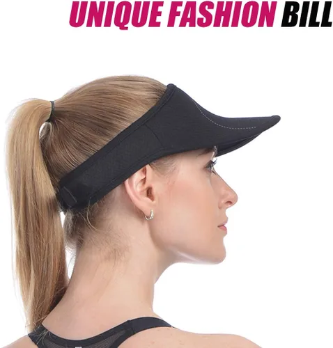 Vista 7 de Ushake - Visera deportiva para hombre o mujer, para golf, tenis, correr, trotar, senderismo
