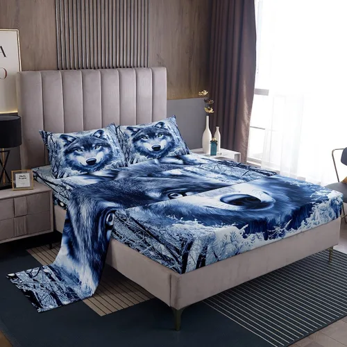Vista 47 de Juego de sábanas para niños estilo vaquero occidental tamaño individual, juego de ropa de cama con diseño geométrico de cactus, decoración