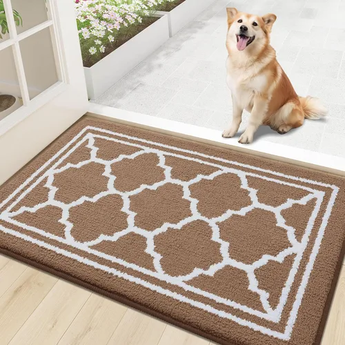 Vista 19 de Buganda Alfombra para Puerta Interior, Tapete Resistente a la Suciedad y Absorbente, Antideslizante, Alfombras de Perfil Bajo para Entrada