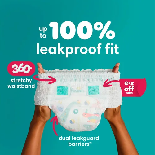 Vista 3 de Pampers Cruisers 360 Pañales - Talla 3, 26 unidades, pañales desechables para bebé, ajuste sin huecos