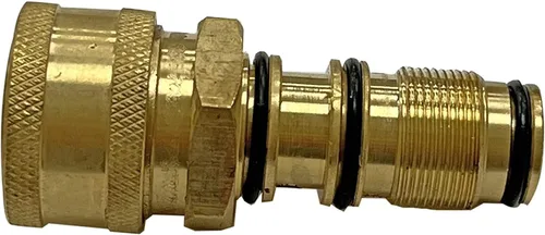 Vista 5 de Simpson Cleaning 7110331 - Kit de salida de agua de repuesto para bombas de hidrolavadora AAA, color dorado