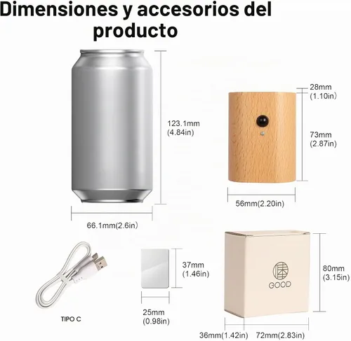 Vista 6 de Aplique de pared con sensor LED de diseño moderno pasillo Haya 1 pc