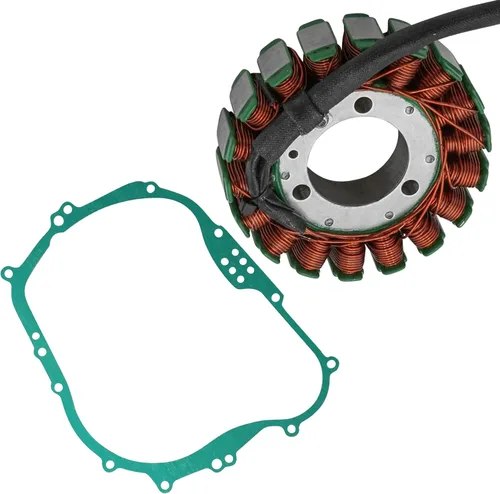 Vista 8 de Caltric Estator y junta compatibles con Kawasaki Klf300 Bayou 300 2X4 1992 1993 1994 1995-2004