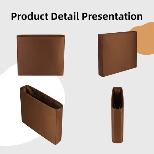 Vista 7 de DGAZ Organizador de bolso sedoso que se adapta a bolsas Evelyne TPMPMGMTGM, organizador de bolsos y bolsas de lujo, organizador de bolsas Simplicity