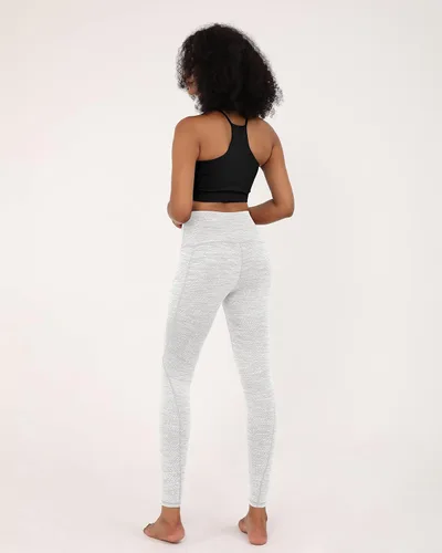 Vista 3 de ODODOS - Leggings de yoga de cintura alta para mujer con bolsillos pantalones de yoga deportivos con control de abdomen no se transparentan