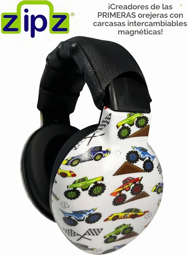 Vista 3 de ZIPZ EarVolution Baby & Toddler Earmuffs for Noise Protection, 0-4 Years USA brand; ANSI-certified, audiologist-recommended hearing protection; fun