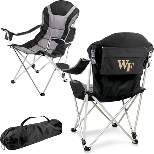 Vista 68 de Picnic TIME NCAA Arkansas Razorbacks Reclining Camp Chair - Beach Chair for Adults - Sports Chair with Carry Bag