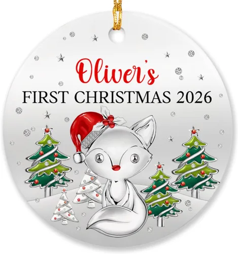 Vista 12 de Adorno de matrimonio de muñeco de nieve para pareja, adorno personalizado de primera Navidad para casados, con nombres personalizados y fecha