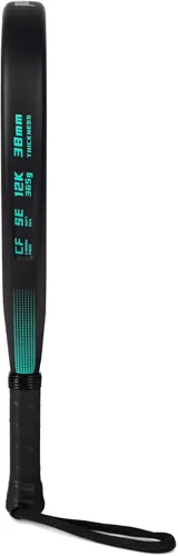 Vista 7 de PADELLAND - Raqueta de pádel - Superficie de fibra de carbono, apta para principiantes e intermedios, ligera, 0.8 libras, control