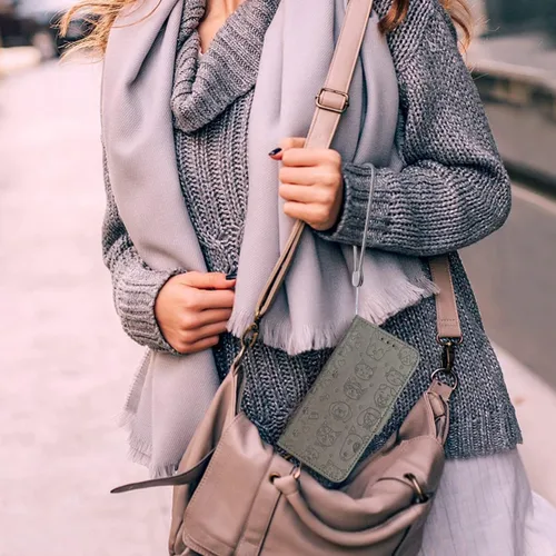 Vista 8 de Compatible con Xiaomi Mi 8/Mi8 Pro - Funda tipo cartera de cuero con tapa para tarjetero, accesorios para celular, monedero folio, identificación