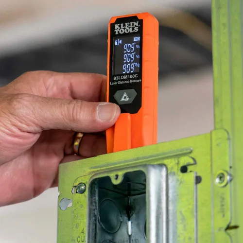 Vista 7 de Klein Tools Laser Distance Measure, Measures in Feet, Inches, Meters