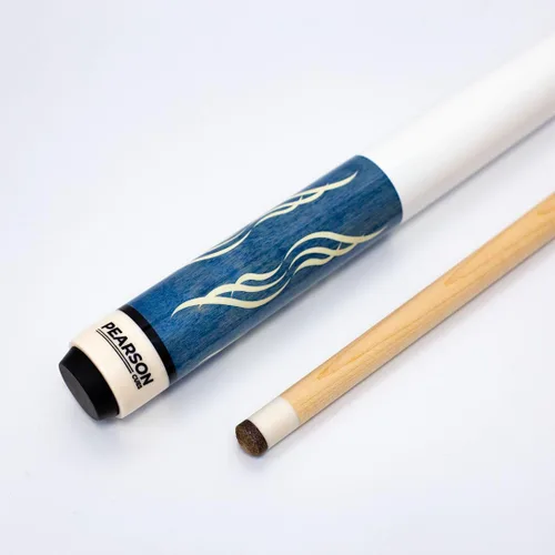 Vista 8 de PEARSON Cues PK Series Pool Cue Two-Piece Maple Wood Billiard Stick with Low-Deflection Shaft, Implex Joint Pro Tip, 18–21oz Weight Options Negro