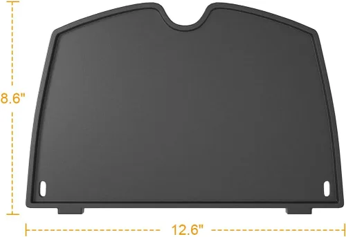 Vista 2 de Rejillas y plancha para Weber (6558 Plancha para Weber Q100 series)