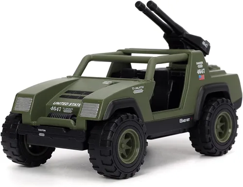 Vista 3 de Jada Toys G.I. Joe 1:32 V.A.M.P - Vehículo fundido a presión con figura de Duke, 33083