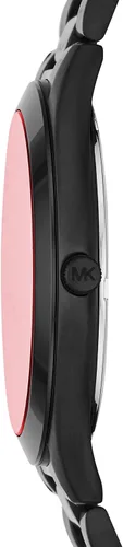 Vista 3 de Michael Kors - Reloj de cuarzo Slim Runway de acero inoxidable para hombre