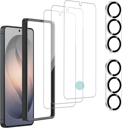 Vista 13 de Paquete de 4 protectores de pantalla de vidrio compatibles para Samsung Galaxy A07 5G / 4G [dureza 9H] - Vidrio templado de pantalla HD, resistente