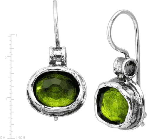 Vista 5 de Silpada Pendientes colgantes de cuarzo verde natural 'Daintree' en plata de ley, Plata de ley, Cuarzo Cuarzo verde