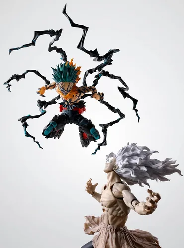 Vista 10 de TAMASHII NATIONS - My Hero Academia - Figura de acción Superpuesta Deku S.H.Figuarts