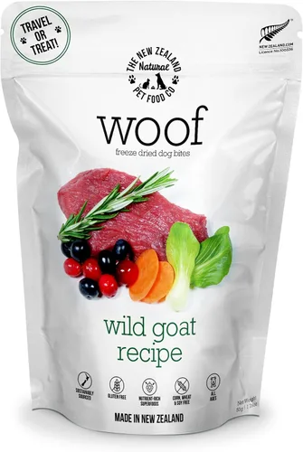 Vista 12 de The New Zealand Natural Pet Food Co Woof Alimento Liofilizado para Perros - Venado Salvaje, Alto en Proteínas, Complemento Alimenticio y Golosinas