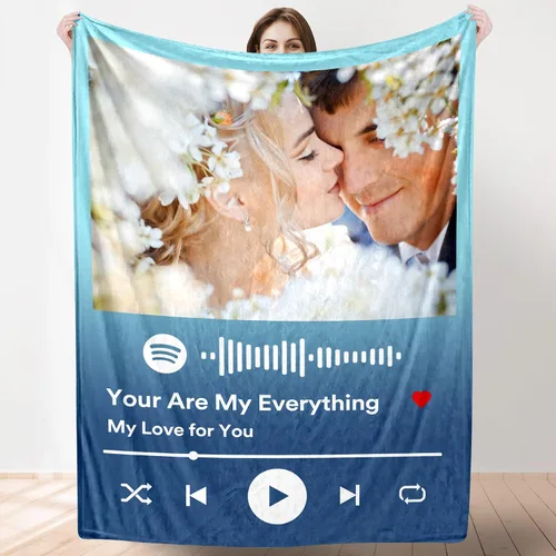 Vista 17 de Artsadd Manta personalizada con collage de texto fotográfico, manta de fotos personalizada para hombres, mujeres, él o ella, manta personalizada
