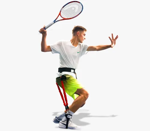 Vista 7 de VPX - Entrenador de swing de tenis aumenta la potencia, la velocidad de la pelota de salida, la precisión de tiro y la velocidad de servicio, mejora