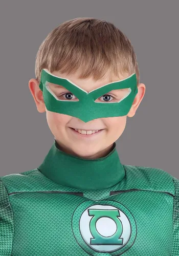 Vista 7 de Disfraz de linterna verde Deluxe para niños