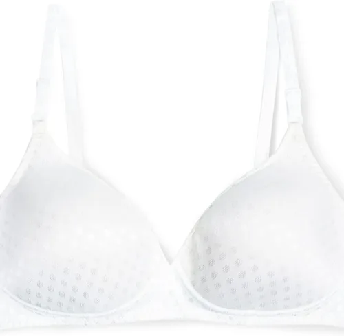 Vista 3 de Fruit of The Loom Brasier para mujer, ligeramente forrado, sin alambre