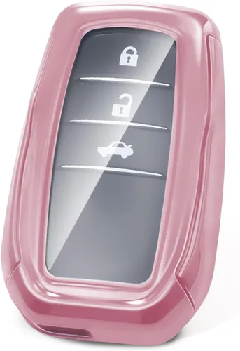 Vista 19 de Suave TPU coche Smart Cover Key Case se adapta a Toyota (negro)