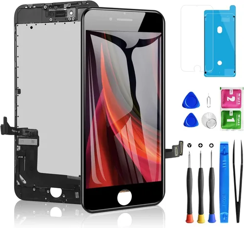 Vista 13 de Para iPhone 8/SE 2022 Reemplazo de pantalla de 3 generación, pantalla LCD de 4.7 pulgadas digitalizador de pantalla táctil con sello impermeable
