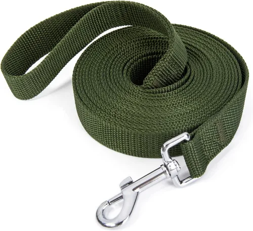 Vista 13 de Correa de entrenamiento de nailon resistente y duradera, cuerda de tracción de 1 pulgada de ancho, 6 pies de largo, para perros pequeños y medianos