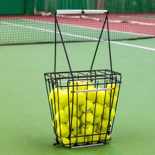 Vista 3 de Vermont Equipo de recogida de pelotas de tenis - Cortacésped, tubo de recogida, tolva de pelota y carros - Colección de pelotas de tenis sin