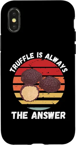 Vista 5 de iPhone 11 Pro Vintage Truffle Is Always The Answer Retro Food Lover Case