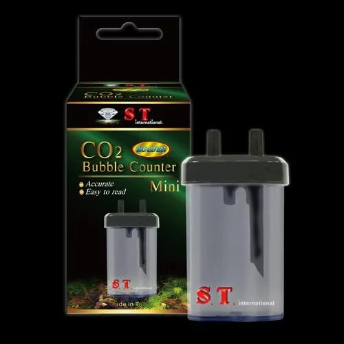 Vista 4 de Contador de burbujas de CO2 para acuario, mini