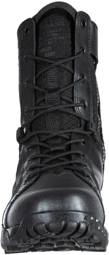 Vista 2 de 5.11 Tactical A/T Botas todoterreno con cremallera lateral de 8 pulgadas para hombre, cremallera lateral de longitud completa, antideslizantes