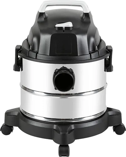 Vista 6 de Amazon Basics Aspiradora Húmeda/Seca, 4 galones, 3 HP, Acero Inoxidable, Gris/Negro