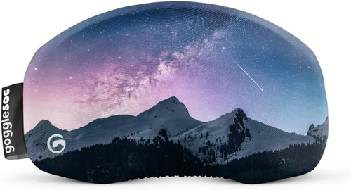 Vista 14 de GOGGLESOC - Funda protectora de microfibra para gafas, esquí, snowboard Made from Recycled Plastic Bottles, Lens Cloth, Lens Protection, Universal