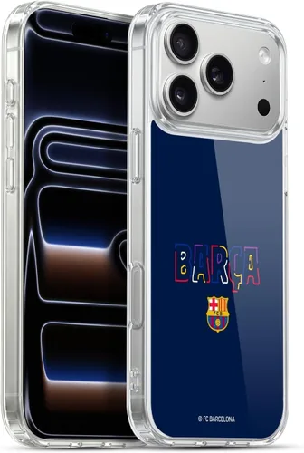 Vista 331 de Head Case Designs Funda de gel suave con licencia oficial del FC Barcelona Barca Crest Graphics [protección de grado militar] compatible con Apple