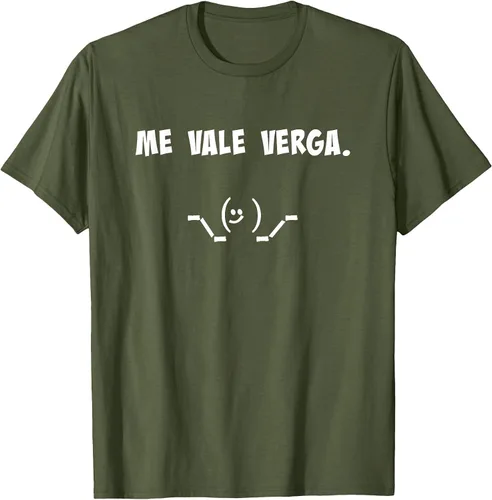 Vista 36 de Camisa Chistosa Funny Latin Shirt en español. Camiseta Asphalt Grey