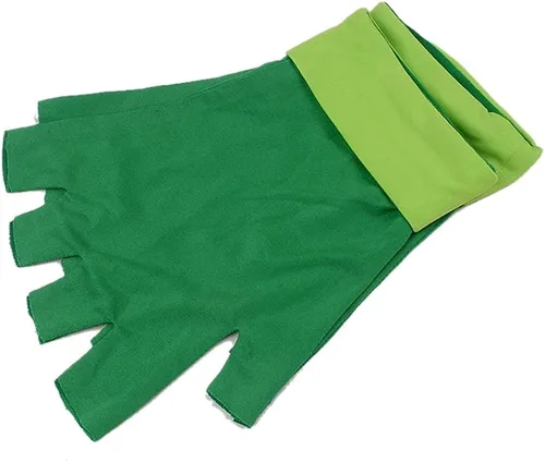 Vista 5 de NewYi - Juego de chaqueta guantes y gorra disfraz cosplay de entrenador para adultos y niños