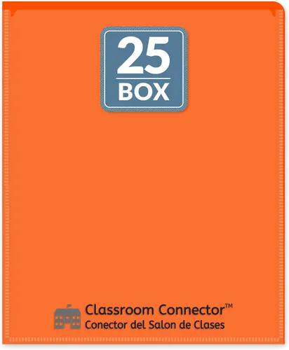 Vista 11 de C-Line Classroom Connector - Carpetas de la escuela al hogar, color azul, 10 por caja (32505)