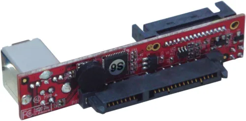 Vista 8 de IUSB3SA6G SATA III/SATA II Drive a USB 3.0 Tipo-B (F) Adaptador Mini Vertical