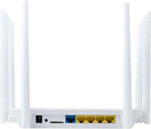 Vista 5 de AC1200 WiFi 5 desbloqueado 4G LTE Modem Router con ranura para tarjeta SIM, LT16S Gris