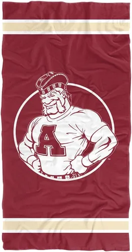 Vista 111 de LOGOVISION Manta Abilene Christian University, 30 x 60 pulgadas, logotipo primario CottonFront/PolyBackBeachTowel