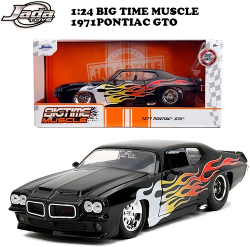 Vista 7 de Jada Big Time Muscle 1:24 1979 Chevy Camaro Z28 - Auto fundido a presión, juguetes para niños y adultos (colores policiales)