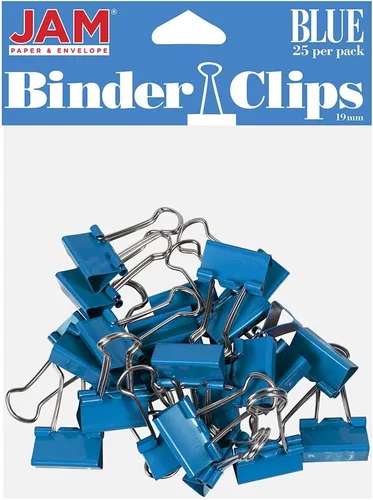 Vista 10 de Broches aprietapapeles JAM Paper®, Blanco