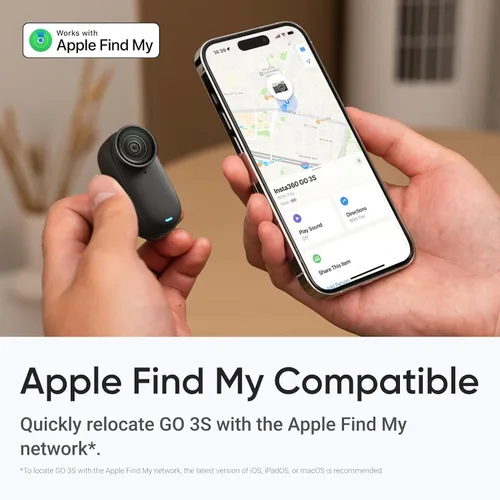 Vista 8 de INSTA360 Cámara de acción GO 3S 128GB - Negro medianoche