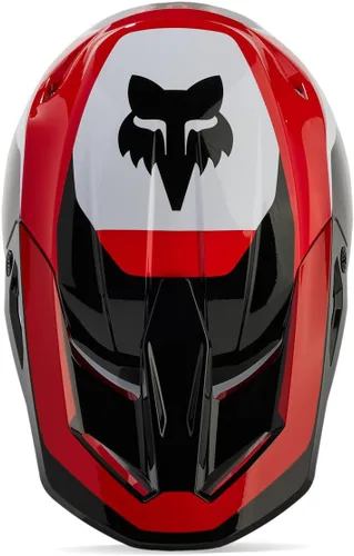 Vista 5 de Fox Racing Casco unisex para motocross V1, rojo fluorescente, XS