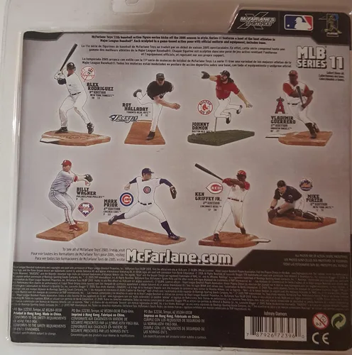Vista 2 de McFarlane Toys MLB Sports Picks Series 11 - Figura de acción Johnny Damon Boston
